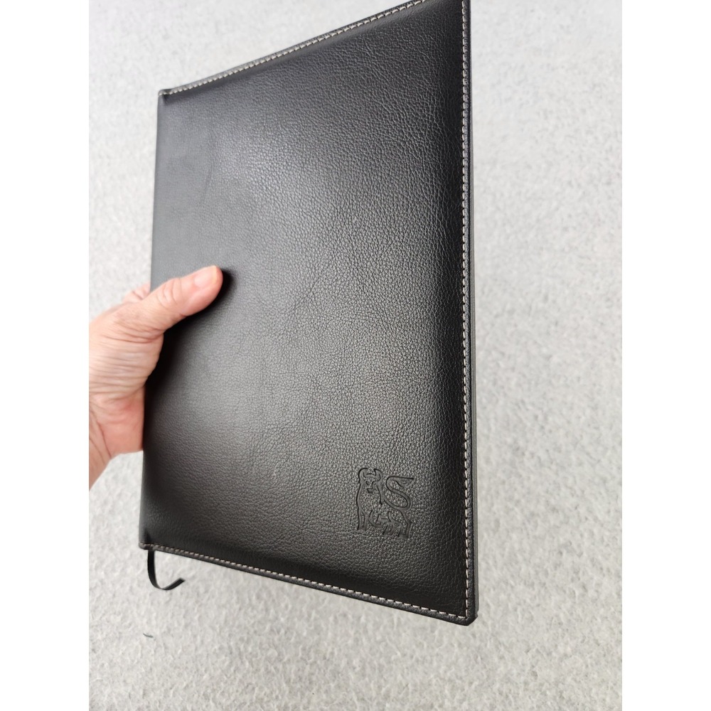 Vintage Merrill Lynch Logo 8x10 Portfolio‎ Document Organizer Case Meeting Notes